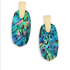 Kendra Scott Aragon earring in Abalone Shell